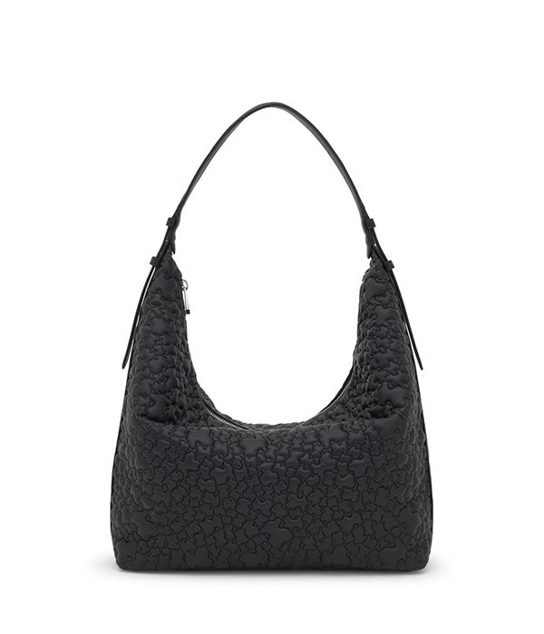 טואוס תיק צד Puffy Bear בצבע שחור