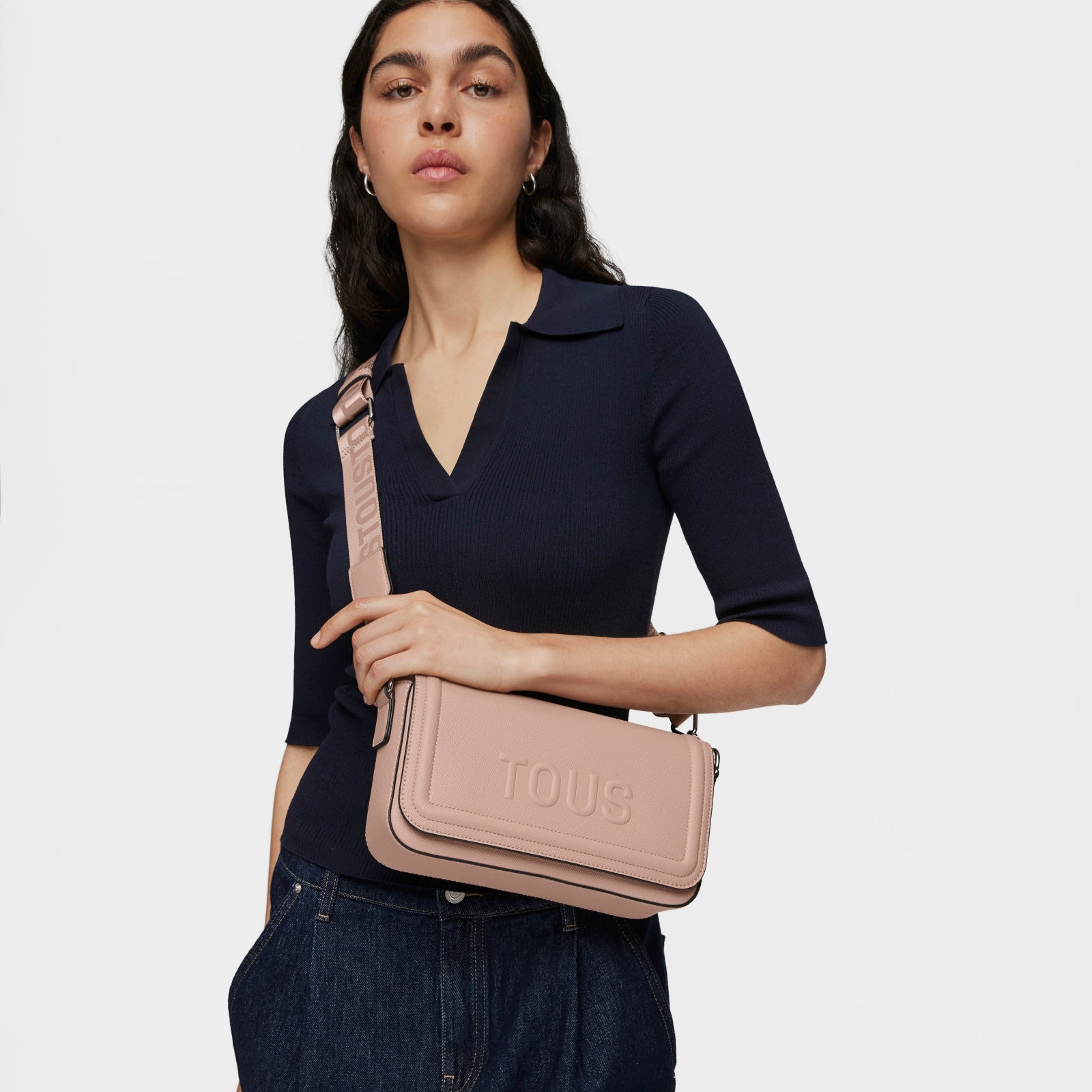 טואוס תיק צד La Rue New בצבע פודרה