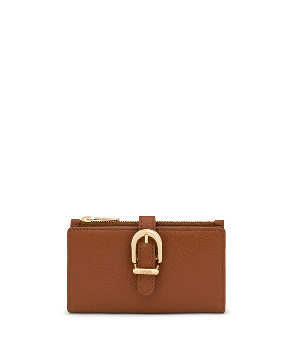 טואוס ארנק בצבע חום Buckles מעור