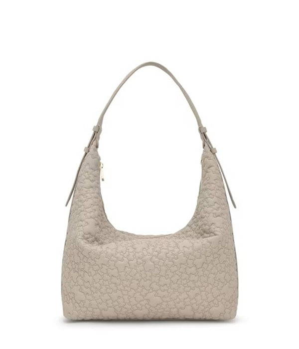 טואוס תיק צד Puffy Bear בצבע אפור