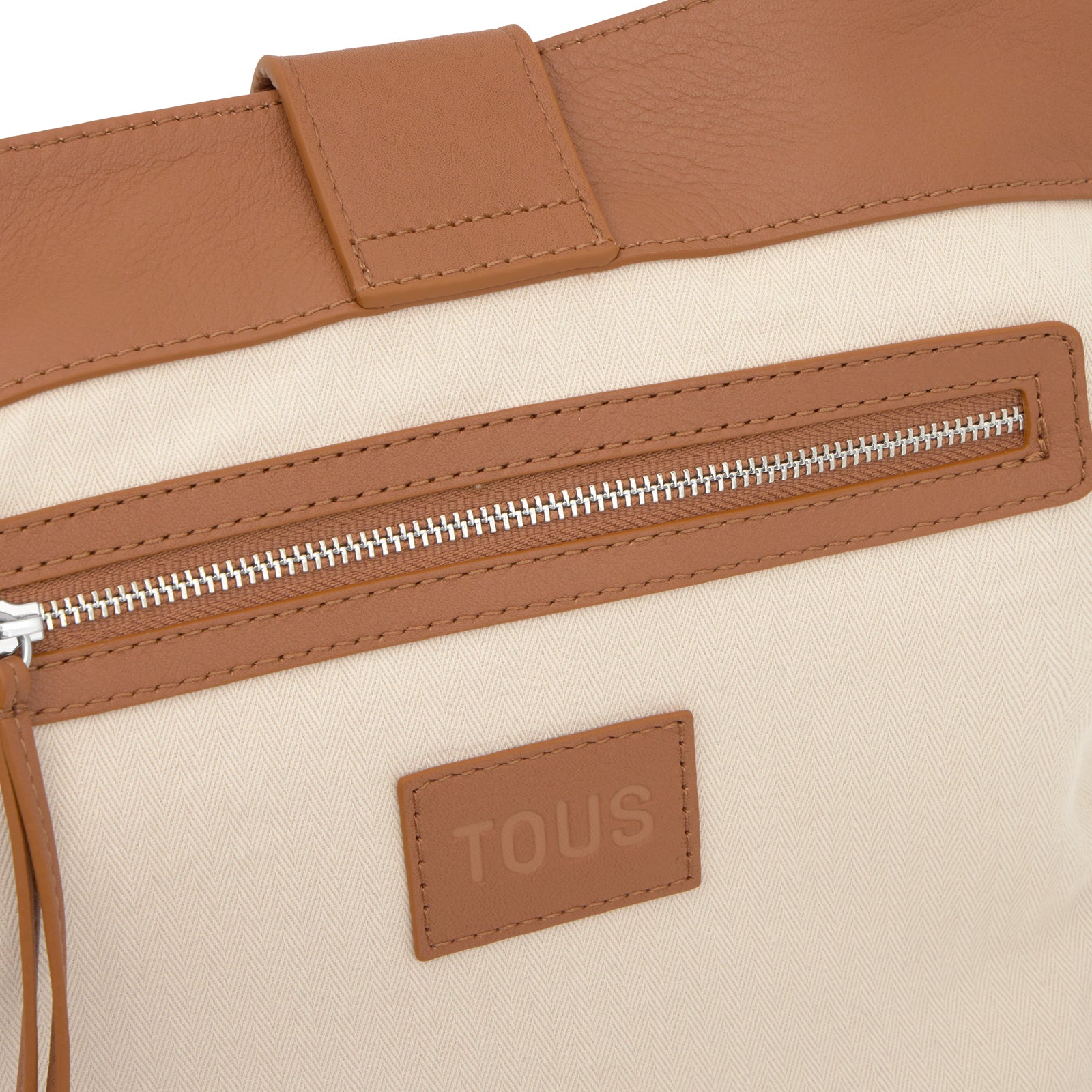 טואוס תיק צד חום HOLD עשוי מעור