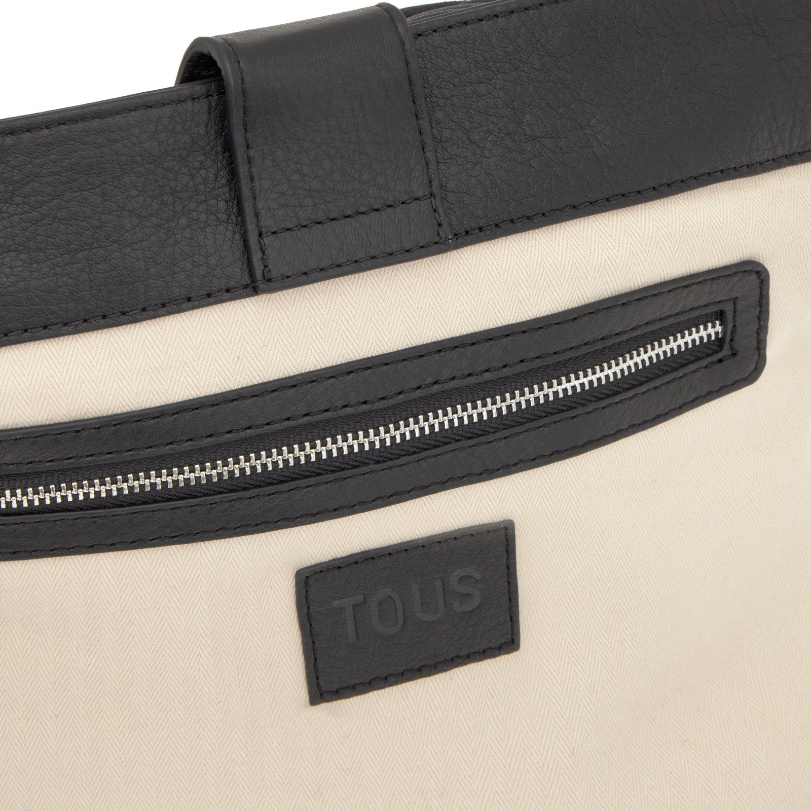 טואוס תיק צד שחור HOLD עשוי מעור