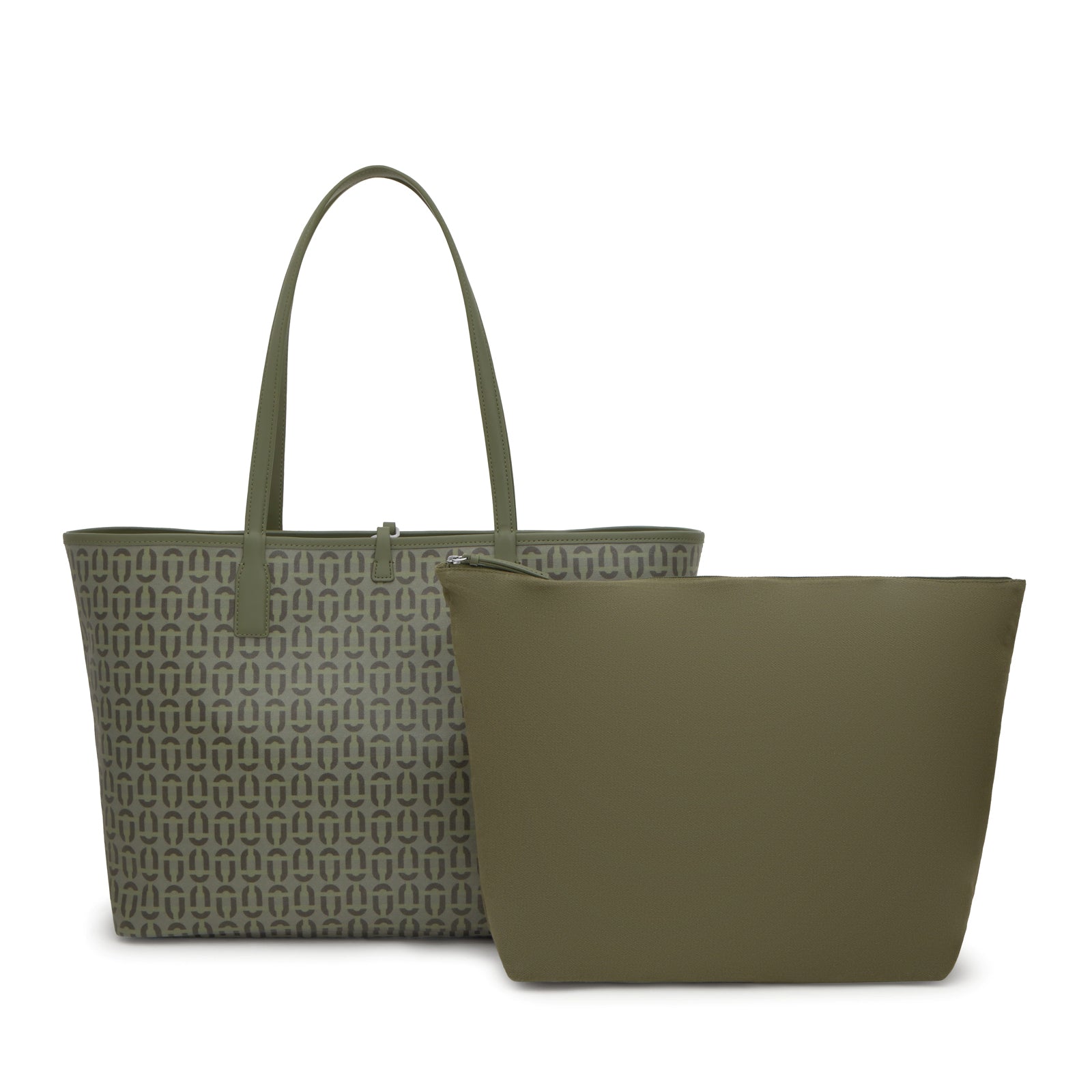 טואוס תיק כתף Manifesto Double Way בצבע חאקי