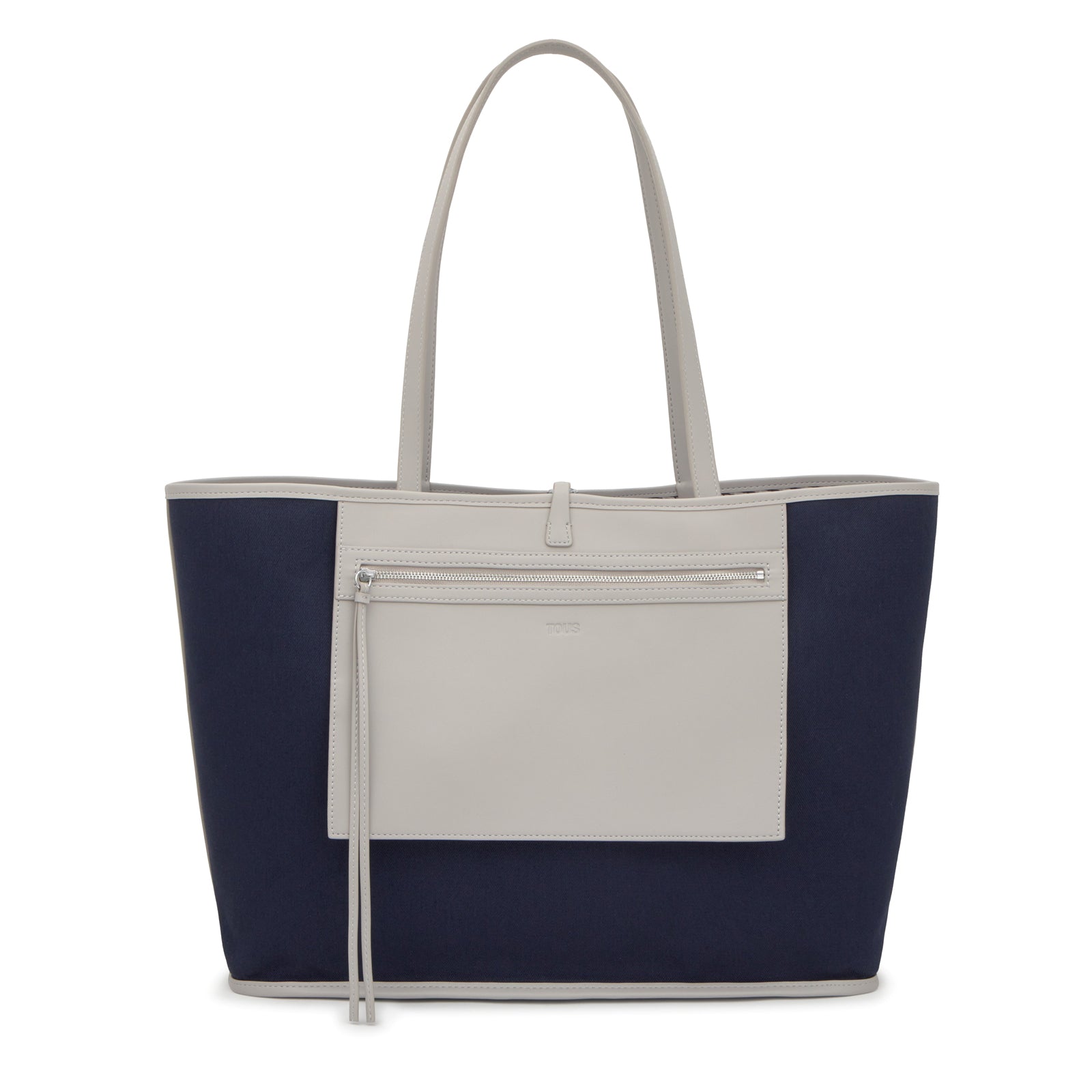 טואוס תיק כתף Double Way Bear בצבע אפור