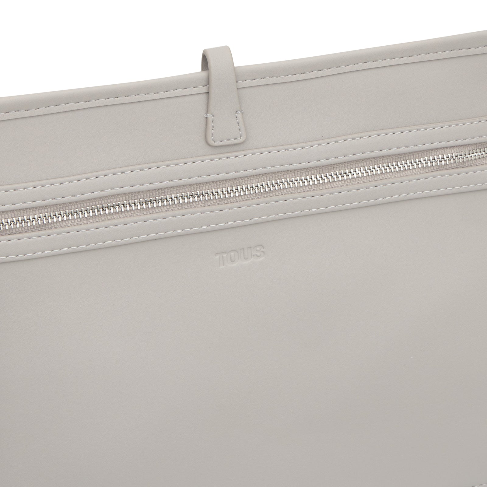 טואוס תיק כתף Double Way Bear בצבע אפור