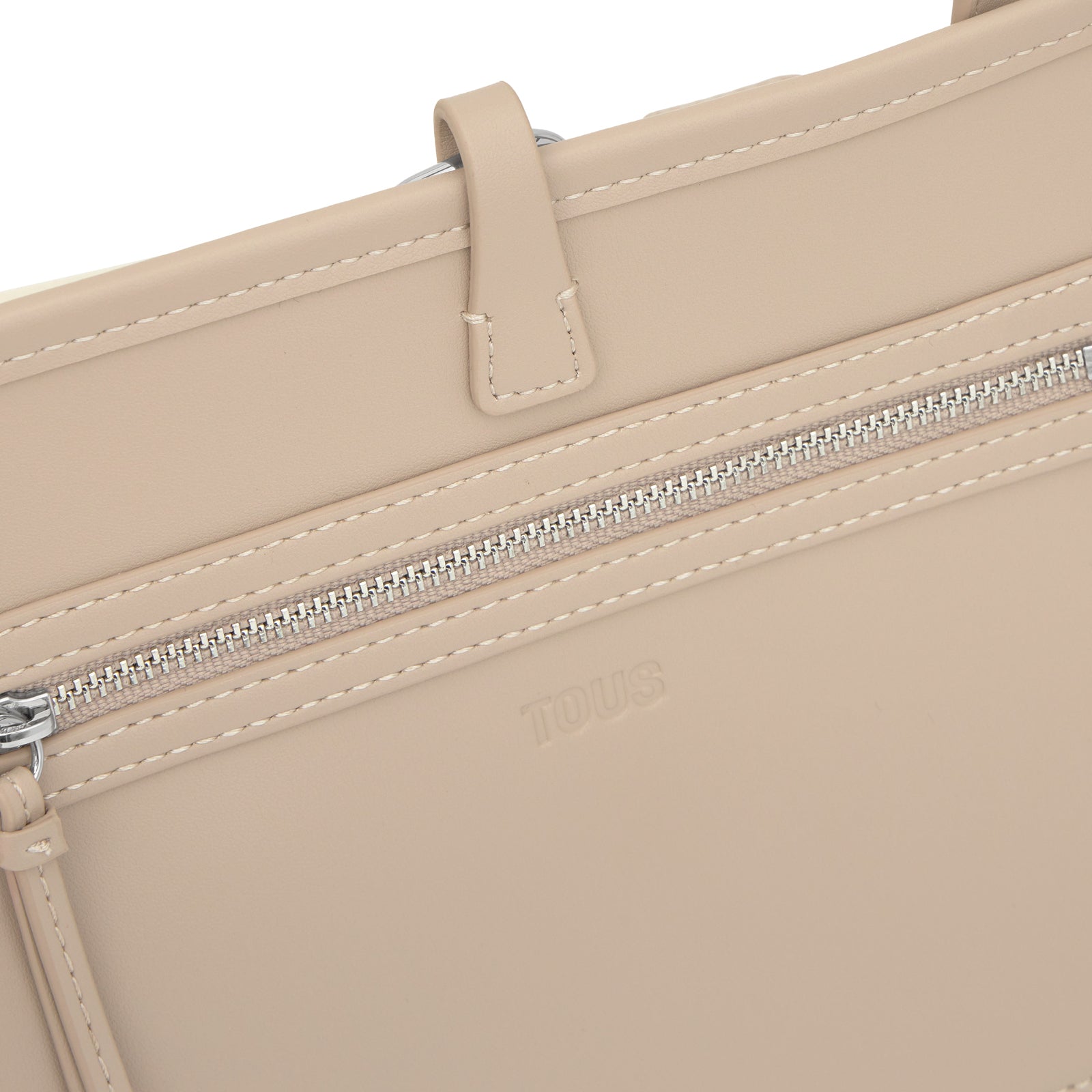 טואוס תיק יד Manifesto Double Way בצבע בז'