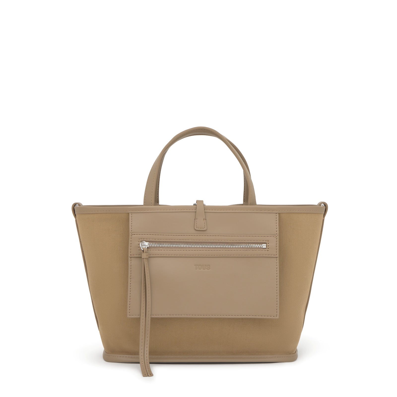 טואוס תיק יד Manifesto Double Way בצבע בז'