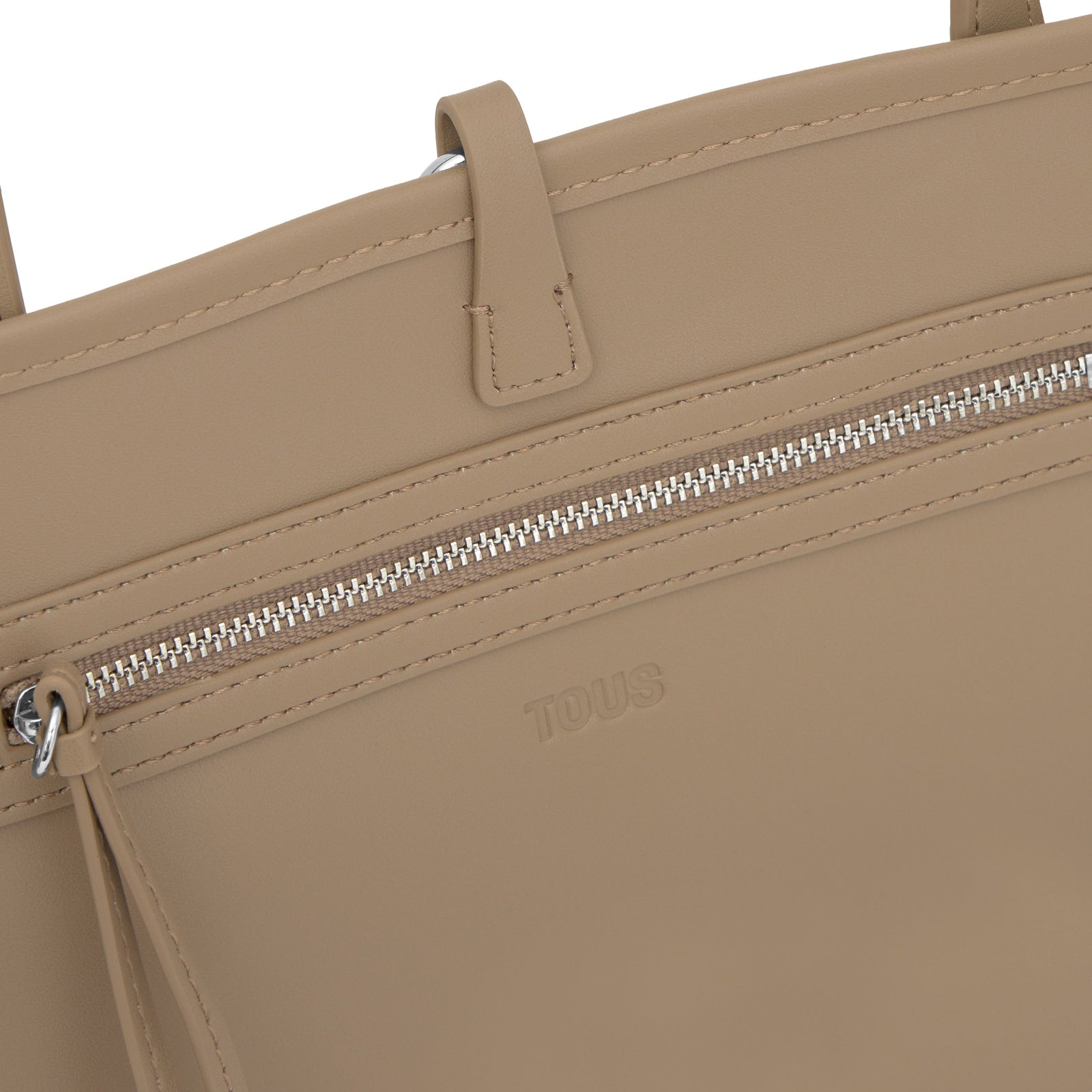 טואוס תיק יד Manifesto Double Way בצבע בז'