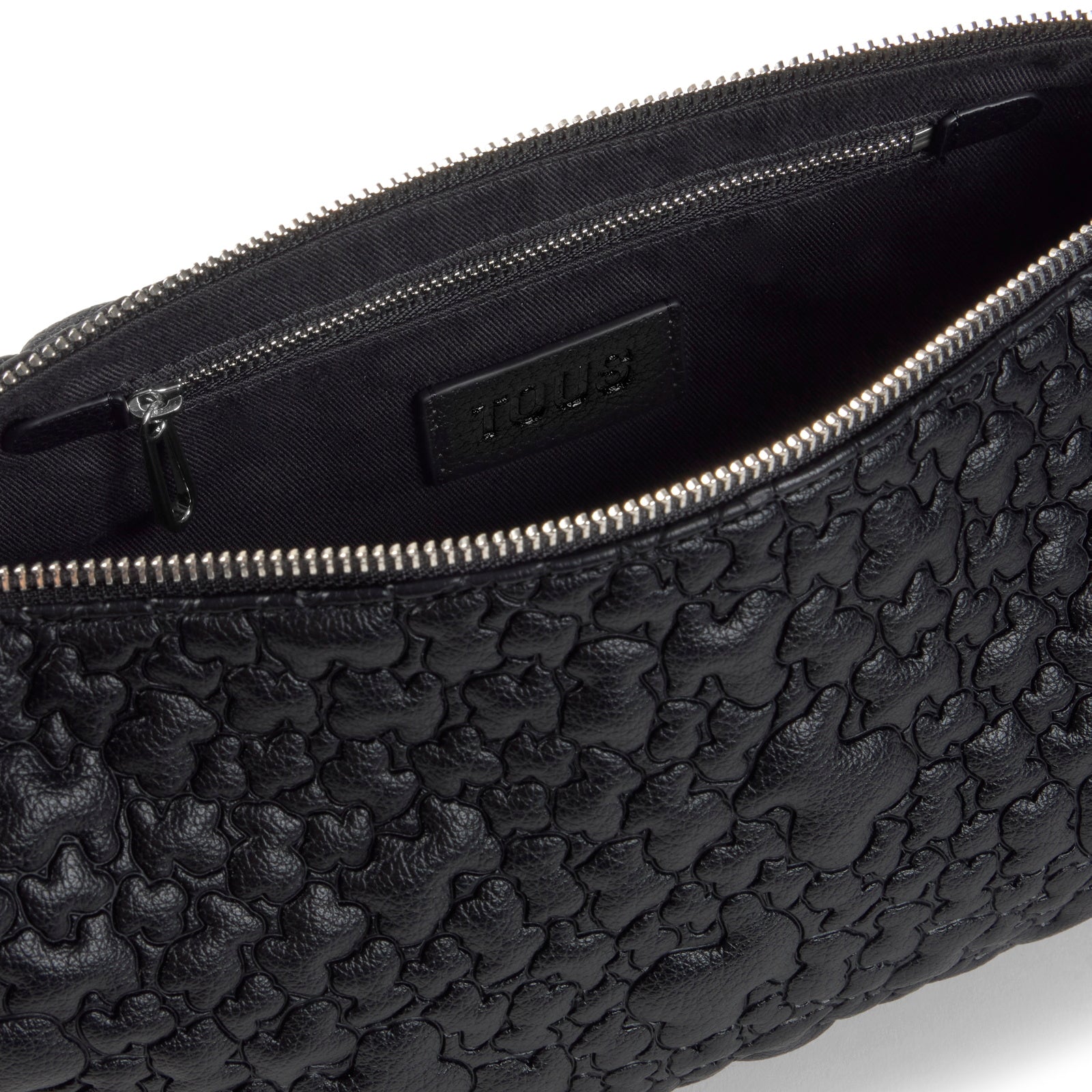 טואוס תיק צד Puffy Bear בצבע שחור