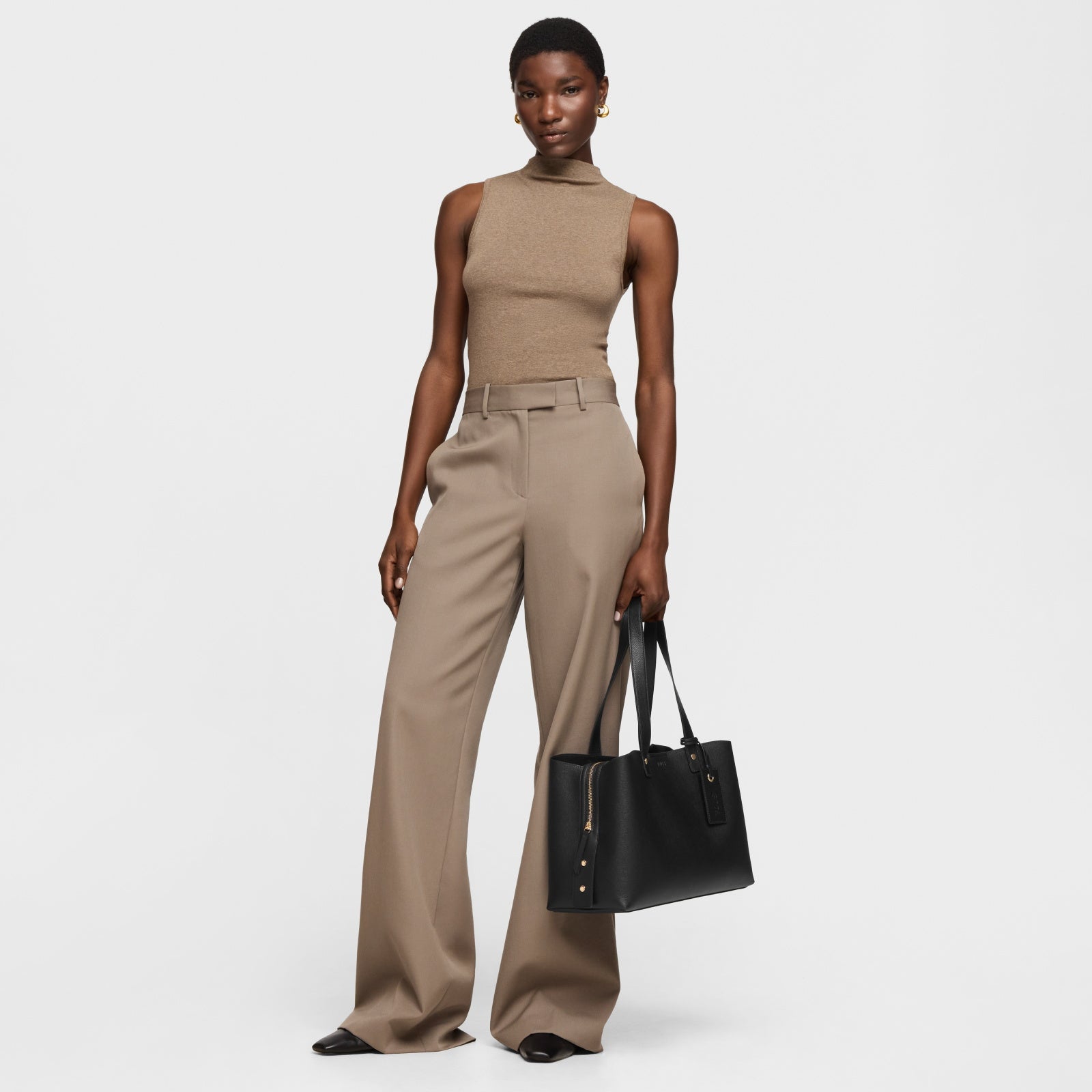 טואוס תיק כתף בינוני The Citybow שחור