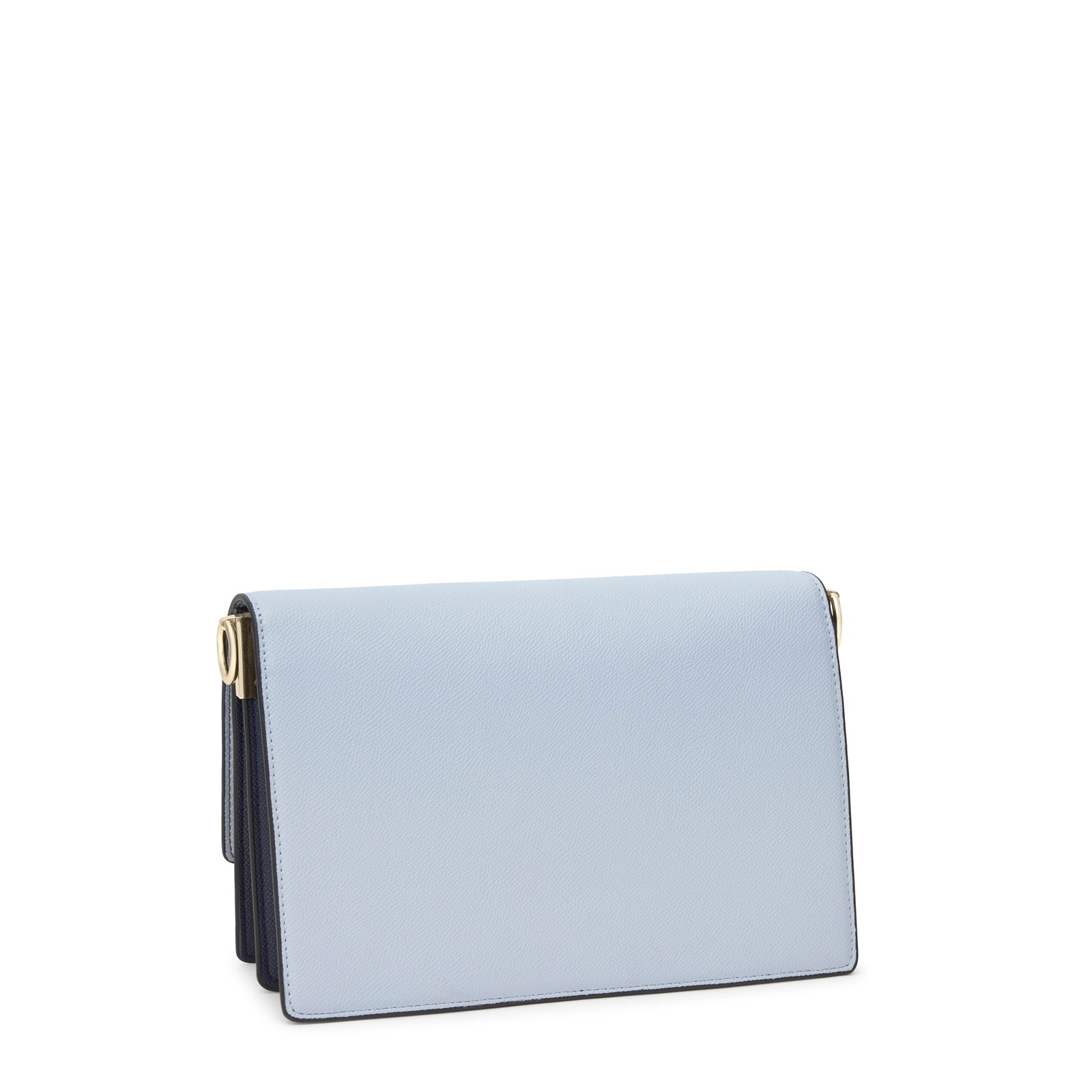 טואוס תיק צד Audree Saffiano בצבע כחול