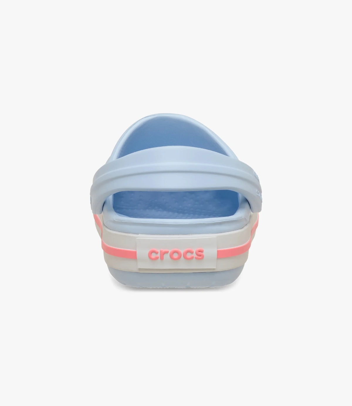 מבט אחורי על כפכף CROCBAND עם רצועת העקב ולוגו CROCS - CHOZEN
