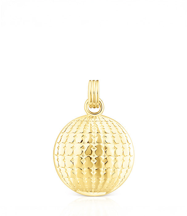 טואוס תליון Beach מכסף ועליו זהב 18 קראט - CHOZEN