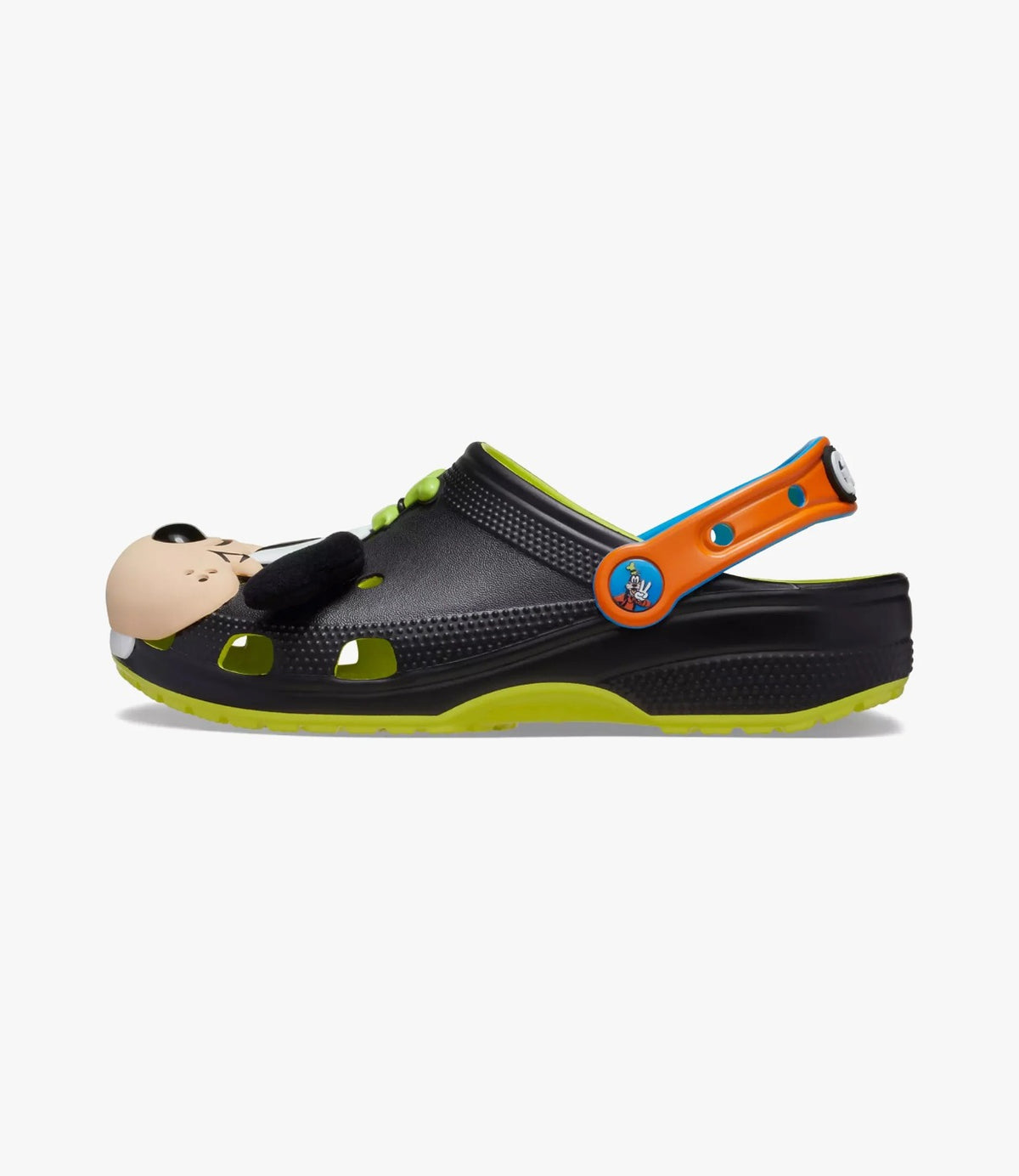כפכף Goofy בצבע מולטי מהצד השני עם פתחי האוורור בגוף הנעל - CHOZEN