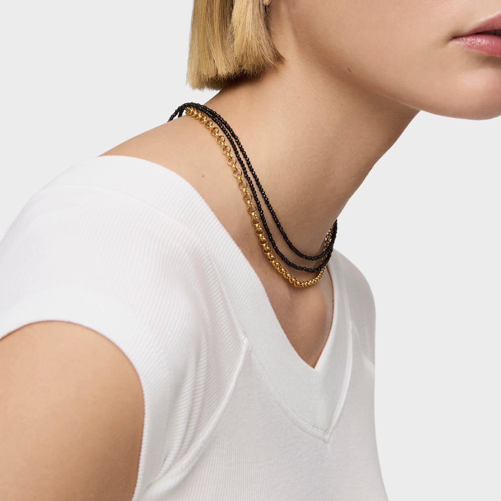 טואוס שרשרת Camille עם אבן שוהם