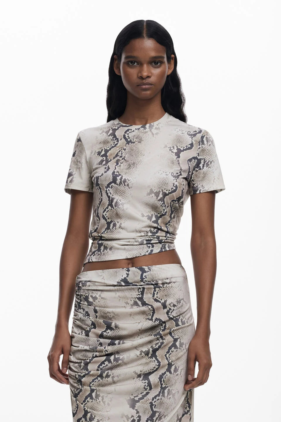 דזיגואל חצאית מקסי לנשים - CHOZEN