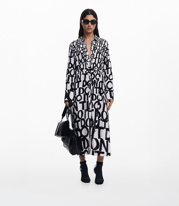 דזיגואל שמלת מידי לנשים