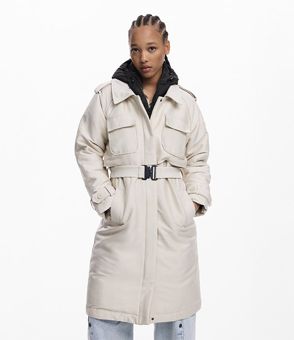 דזיגואל מעיל טרנץ' לנשים