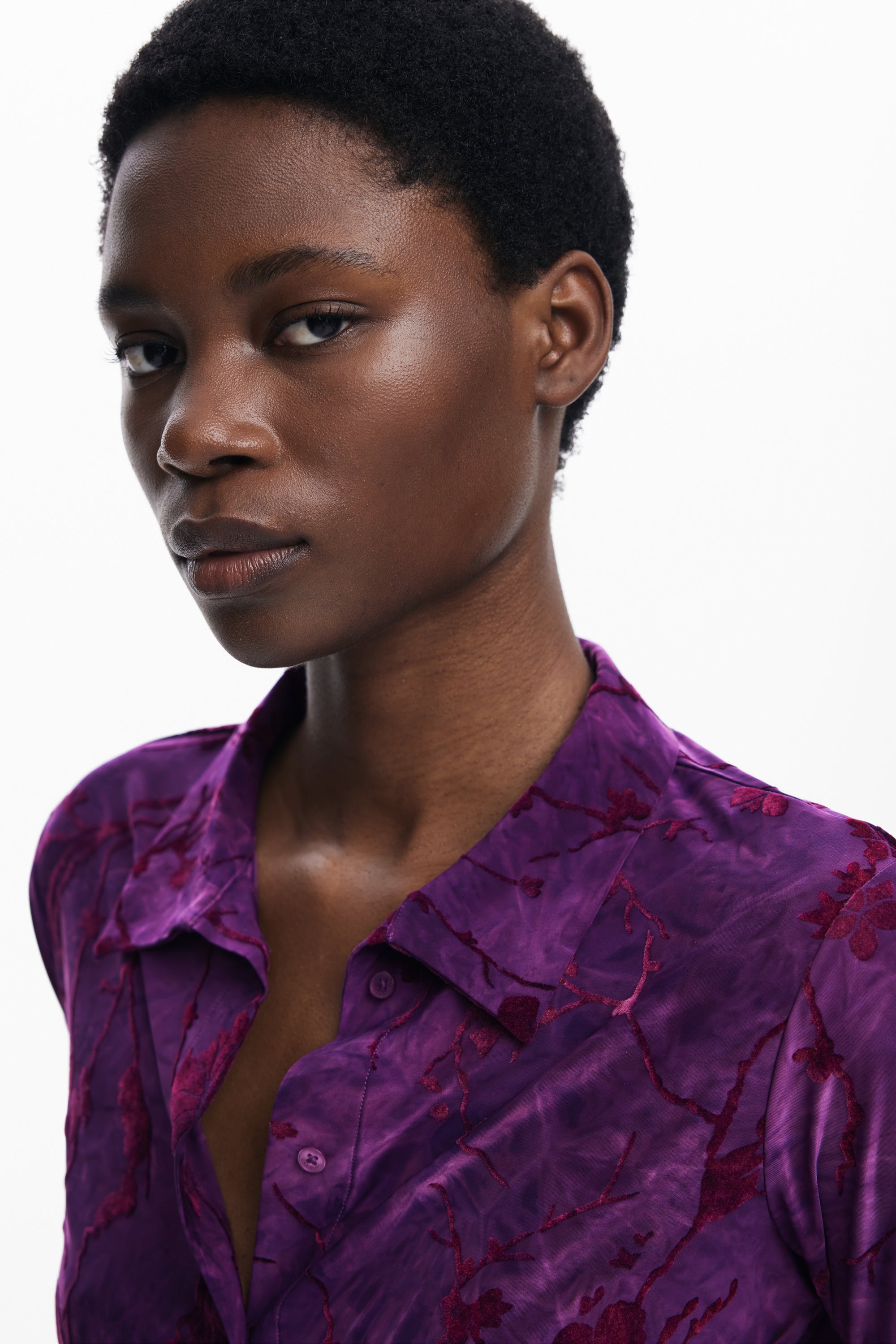 דזיגואל חולצה מכופתרת לנשים