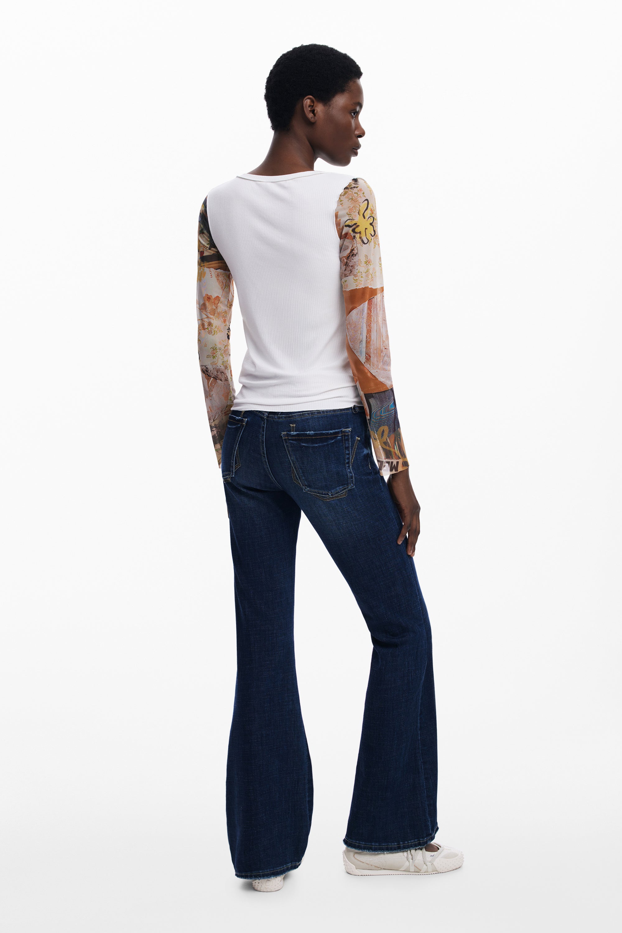 דזיגואל חולצה ארוכה לנשים