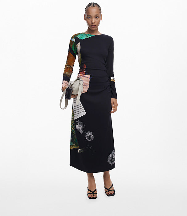 דזיגואל שמלת מקסי לנשים