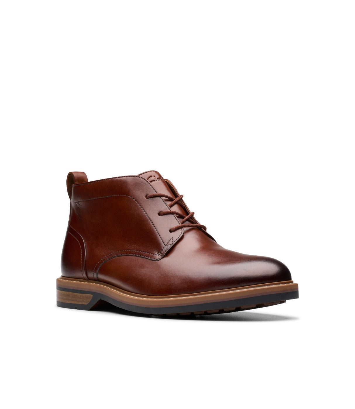 קלארקס נעליים Aldwin Chukka Mid לגברים - טאן