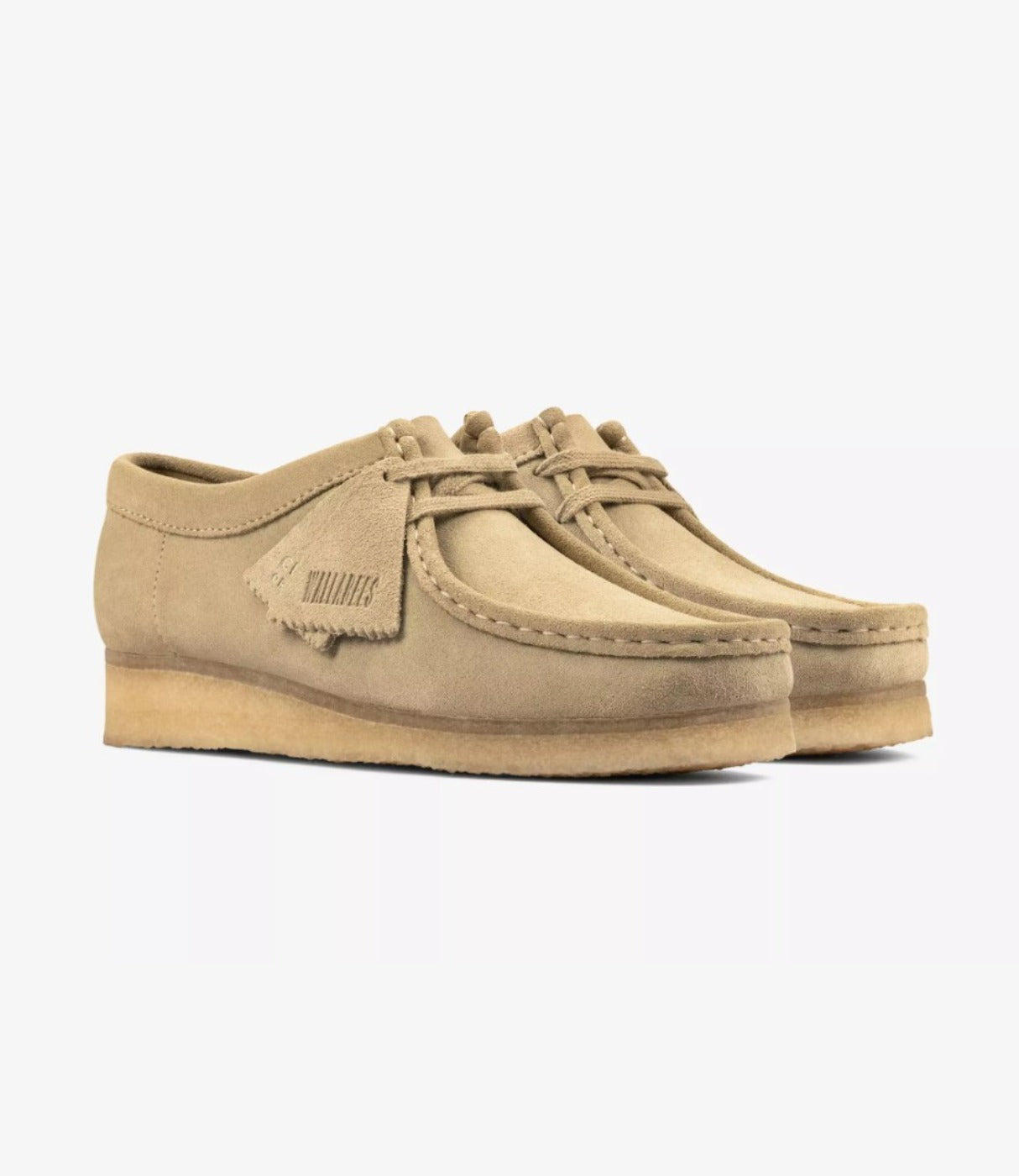 קלארקס סניקרס WALLABEE לנשים - Maple