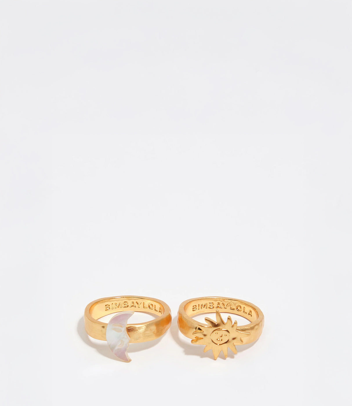 בימבה אי לולה סט 2 טבעות לנשים