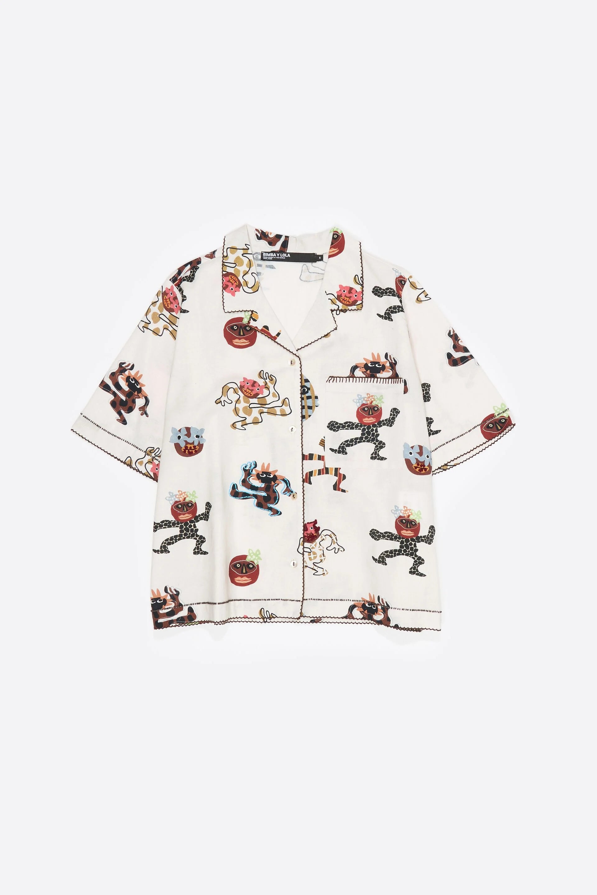 בימבה אי לולה חולצה קצרה לנשים