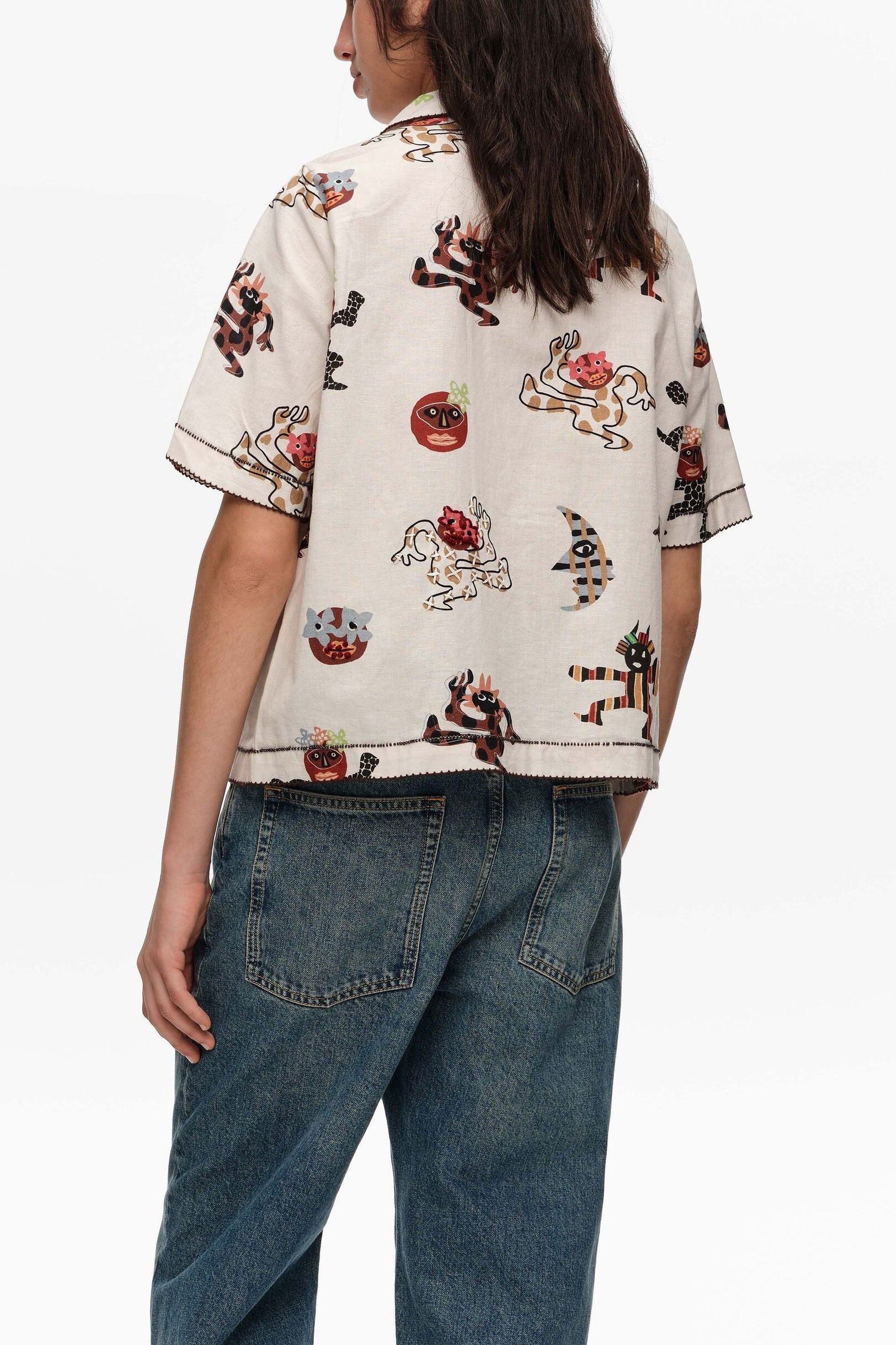 בימבה אי לולה חולצה קצרה לנשים