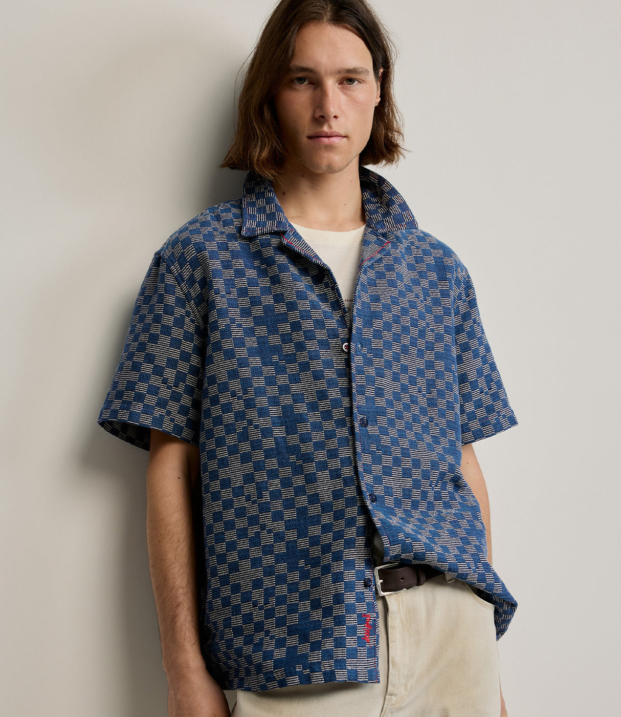 דזיגואל חולצה מכופתרת לגברים