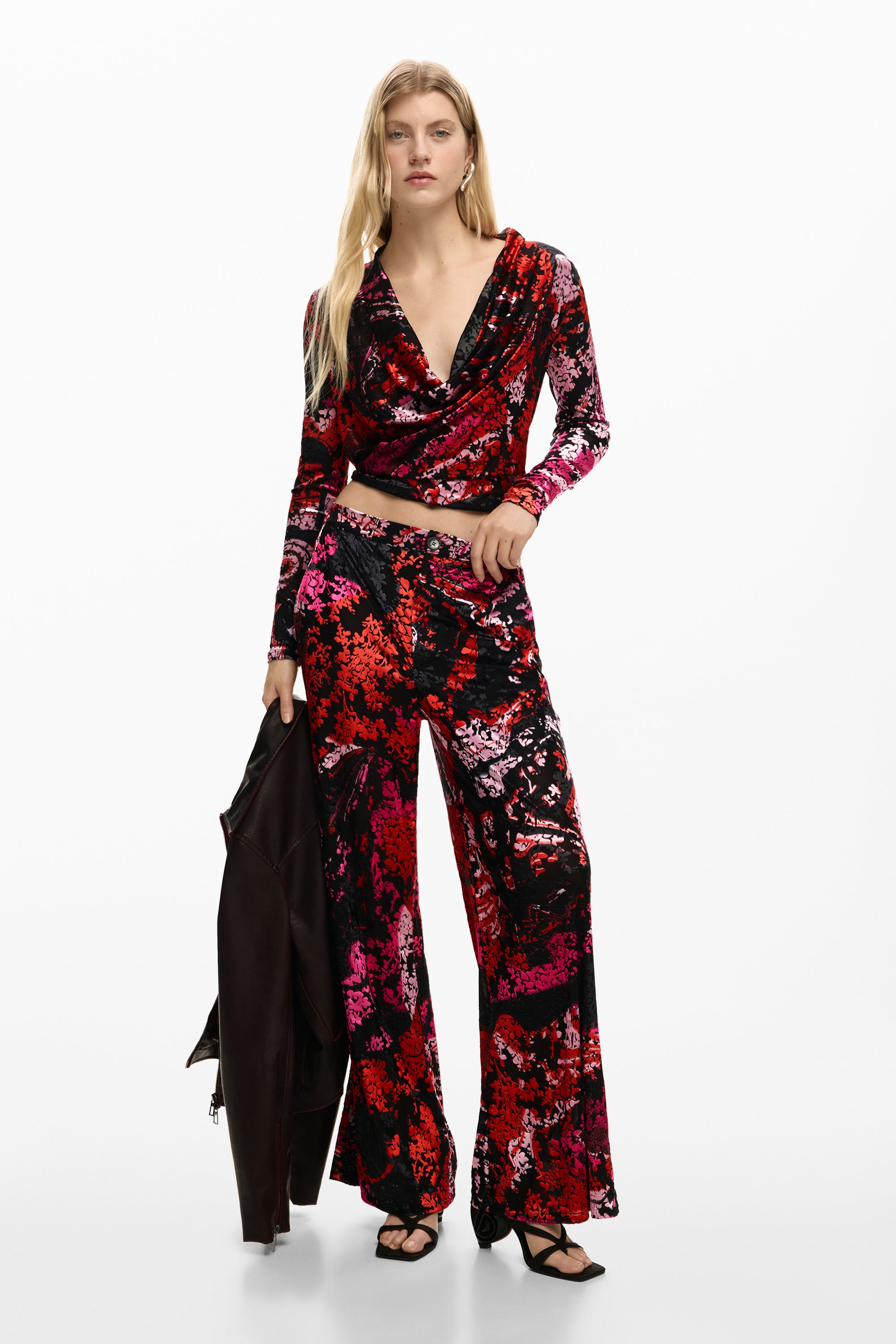 דזיגואל חולצה ארוכה לנשים