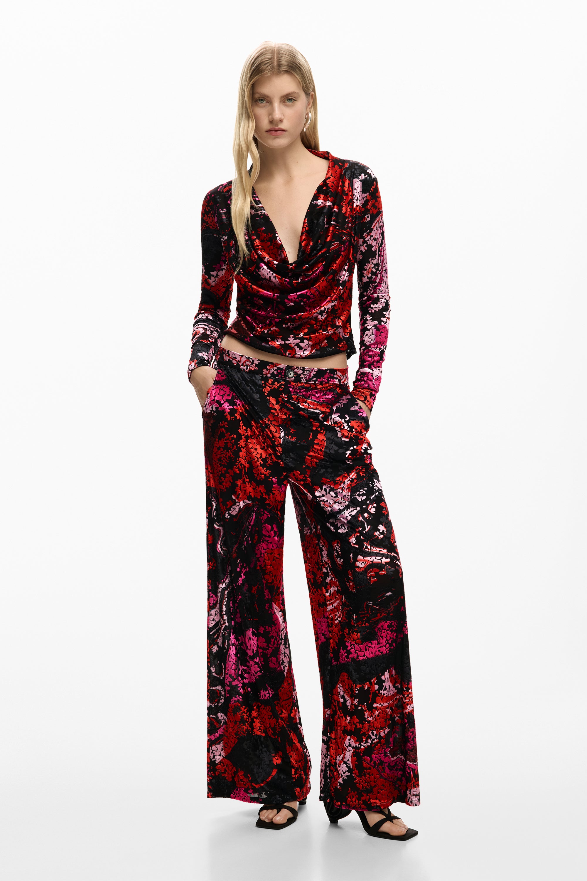 דזיגואל חולצה ארוכה לנשים