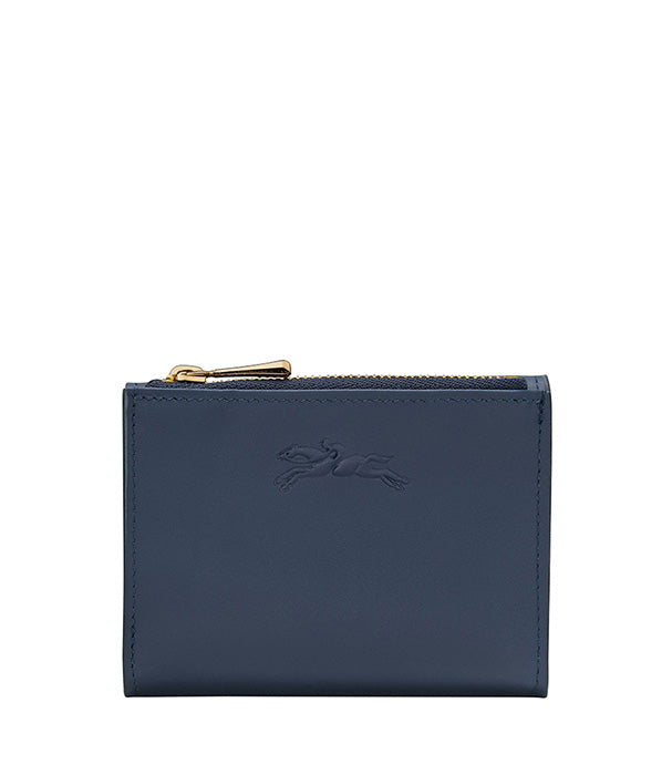 לונגשאמפ ארנק קטן מעור Épure נייבי