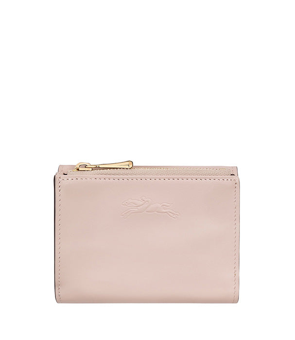 לונגשאמפ ארנק קטן מעור Épure ורוד