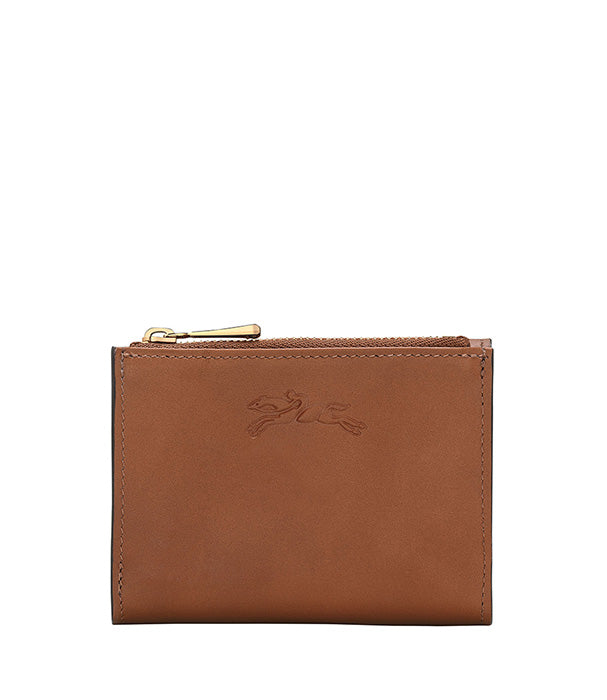 לונגשאמפ ארנק קטן מעור Épure חום