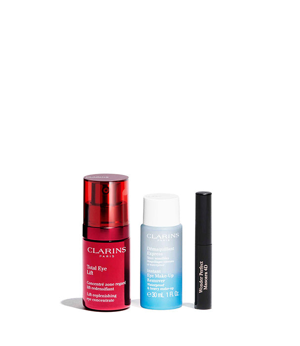 קלרינס מארז טוטל איי ליפט טיפוח ואיפור