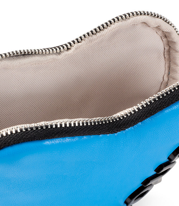 טואוס תיק איפור לב Carol כחול