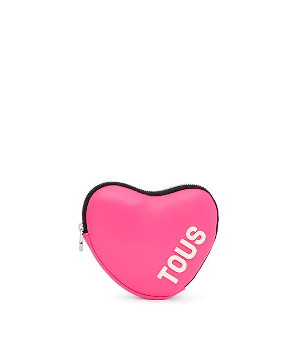 טואוס תיק איפור לב Carol פוקסיה