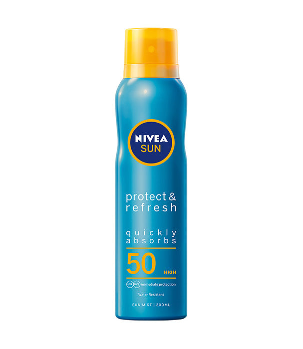 ניוואה סאן ספריי הגנה מהשמש שקוף ומרענן SPF50