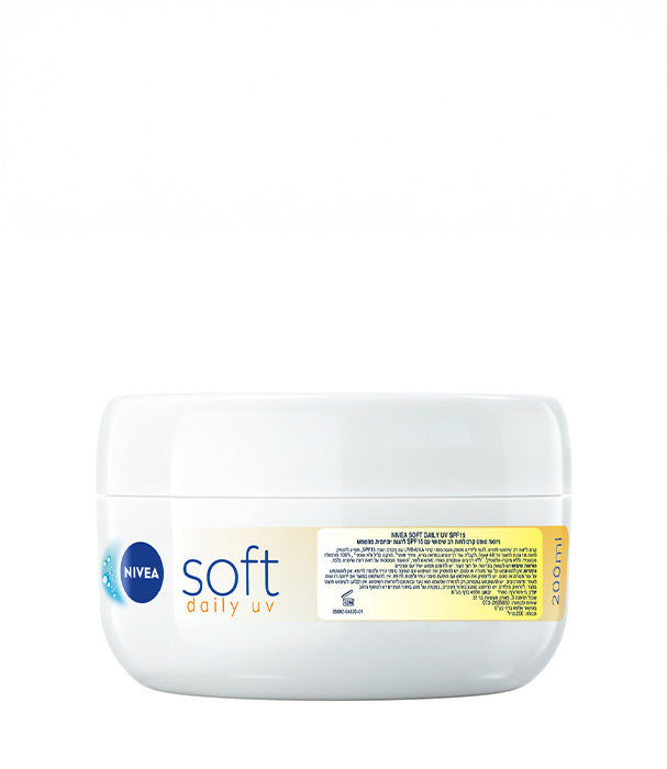 ניוואה סופט קרם לחות רב שימושי עם 15 SPF להגנה יומיומית מהשמש 200 מ"ל