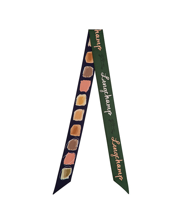 לונגשאמפ סרט משי La Palette ירוק