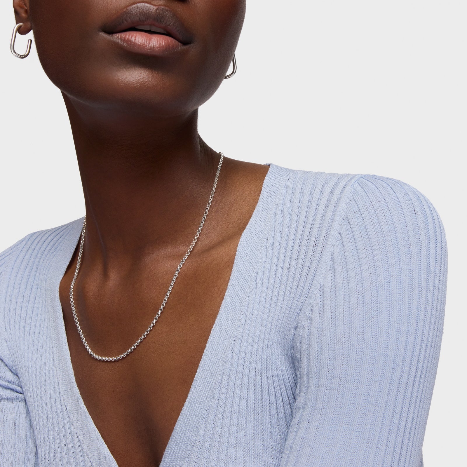 טואוס שרשרת חלקה Chain מכסף