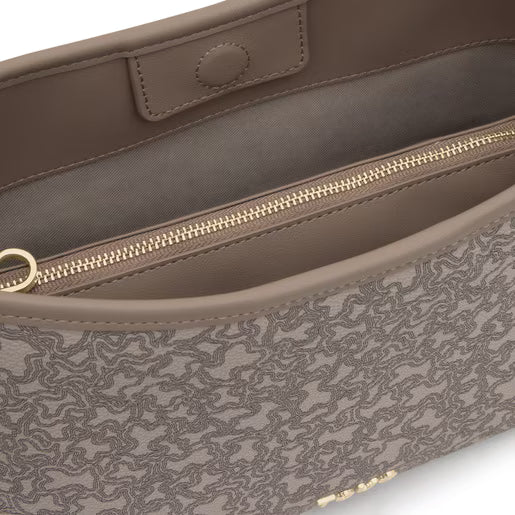 טואוס תיק צד Kaos Mini Lines בגווני אפור