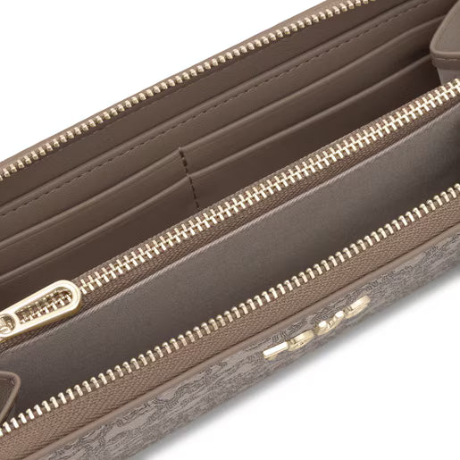 טואוס ארנק Kaos Mini Lines בגווני אפור