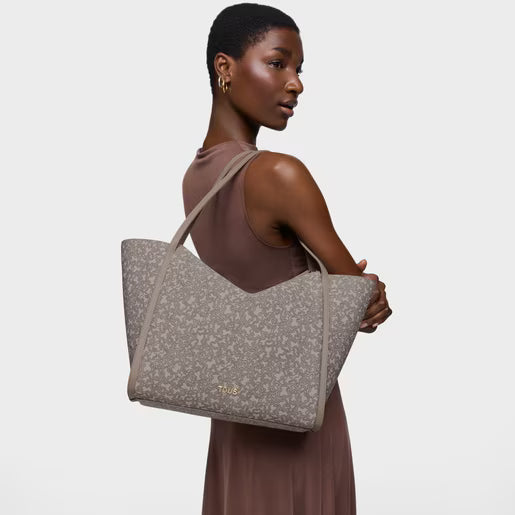 טואוס ציק סל Kaos Mini Lines בגווני אפור