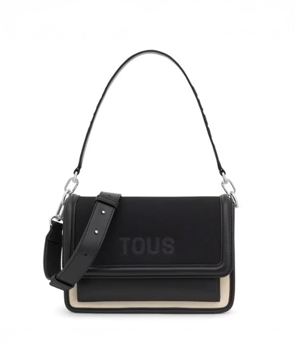 טואוס תיק כתף Audree בצבע שחור ובז'
