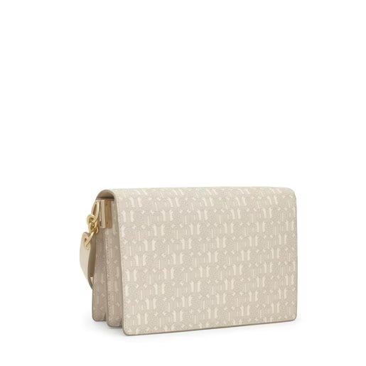 טואוס תיק צד Buckles בצבע בז'