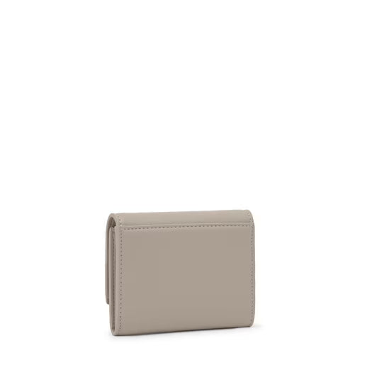 טואוס ארנק קטן City בצבע חום-אפרפר