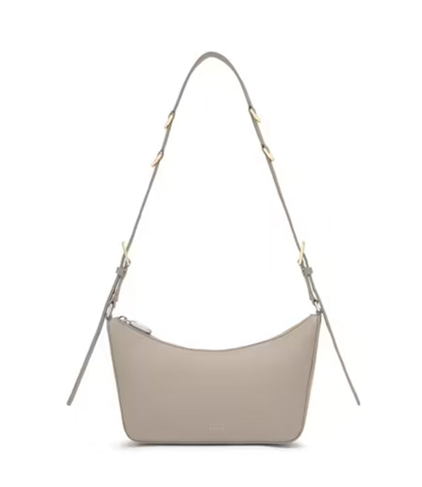 טואוס תיק צד City בצבע חום-אפרפר